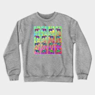 ObstinatedAsAMule Crewneck Sweatshirt